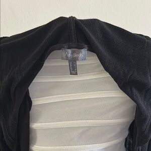 AnyBody Black Women's Lightweight Shrug